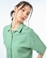 Shop Women's Green Oversized Co-ordinates