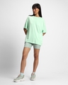 Shop Women's Green Oversized Fit T-shirt