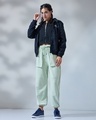 Shop Women's Green Oversized Joggers