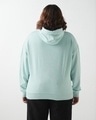 Shop Women's Green Oversized Plus Size Hoodies-Design