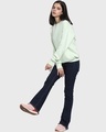 Shop Women's Green Oversized Plus Size Sweatshirt