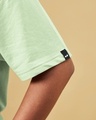 Shop Women's Green Oversized Plus Size T-shirt