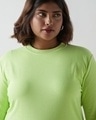 Shop Women's Green Plus Size Sweatshirt