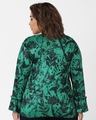 Shop Women's Green Polyester Printed T-shirt-Design