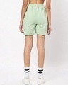 Shop Women's Green Roll Up Shorts-Design