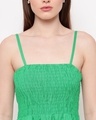 Shop Women's Green Short Dress