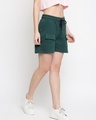 Shop Women's Green Shorts-Design