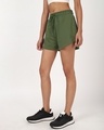 Shop Women's Green Shorts-Design