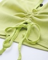 Shop Women's Green Slim Fit Crop Top