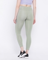 Shop Women's Green Slim Fit Tights-Design