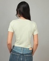 Shop Women's Green Slim Fit Short Top-Design