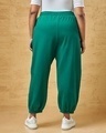 Shop Women's Green Super Loose Fit Plus Size Joggers-Design