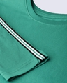 Shop Women's Green Solid T-Shirt-Full