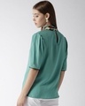 Shop Women's Green Solid Top-Design