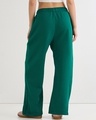 Shop Women's Green Straight Fit Flared Track Pants-Design