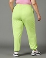 Shop Women's Green Oversized Plus Size Joggers-Design