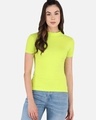 Shop Women's Green T-shirt-Front