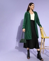Shop Women's Green Trench Coat-Design