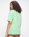 Shop Women's Green Weirdos Forever Graphic Printed Oversized T-shirt-Design