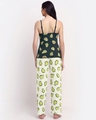 Shop Women's Green & Yellow All Over Avo-Cuddle Printed Cotton Nightsuit-Design