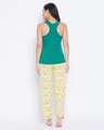 Shop Women's Green & Yellow Flamingo Printed Nightsuit-Design
