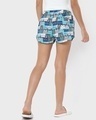 Shop Women's Grey All Over Printed Boxers-Full