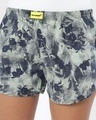 Shop Women's Grey All Over Printed Boxers
