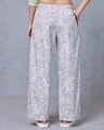 Shop Women's Grey All Over Printed Oversized Pyjamas-Design