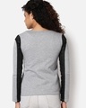 Shop Women's Grey & Black Color Block Jacket-Design