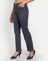 Shop Women's Grey Bootcut Jeans-Design