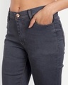 Shop Women's Grey Bootcut Jeans-Full