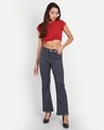 Shop Women's Grey Bootcut Jeans