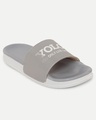 Shop Women's Grey Fashion Flip Flops & Sliders-Front