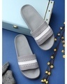 Shop Women's Grey Sliders-Front