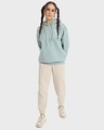 Shop Women's Grey Growing Up Is Overrated Graphic Printed Oversized Hoodie-Full