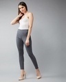 Shop Women's Grey High Rise Skinny Fit Jeans