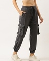Shop Women's Grey Joggers-Design