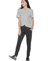 Shop Women's Grey Joggers-Full