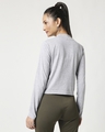 Shop Women's Grey Melange Snug Top-Full