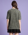 Shop Women's Grey Mickey Graphic Printed Oversized T-shirt-Full