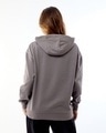 Shop Women's Grey Oversized Hoodies-Full