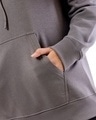 Shop Women's Grey Oversized Hoodies