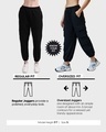 Shop Women's Grey Oversized Joggers-Design