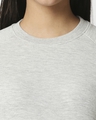 Shop Women's Grey Plus Size Sweatshirt-Full
