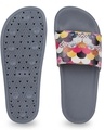 Shop Women's Grey Printed Sliders-Full