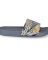 Shop Women's Grey Printed Sliders-Design