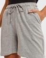 Shop Women's Grey Regular Shorts