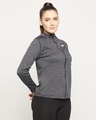Shop Women's Grey Self Designed Jacket-Design