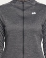 Shop Women's Grey Self Designed Jacket