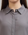 Shop Women's Grey Shirt